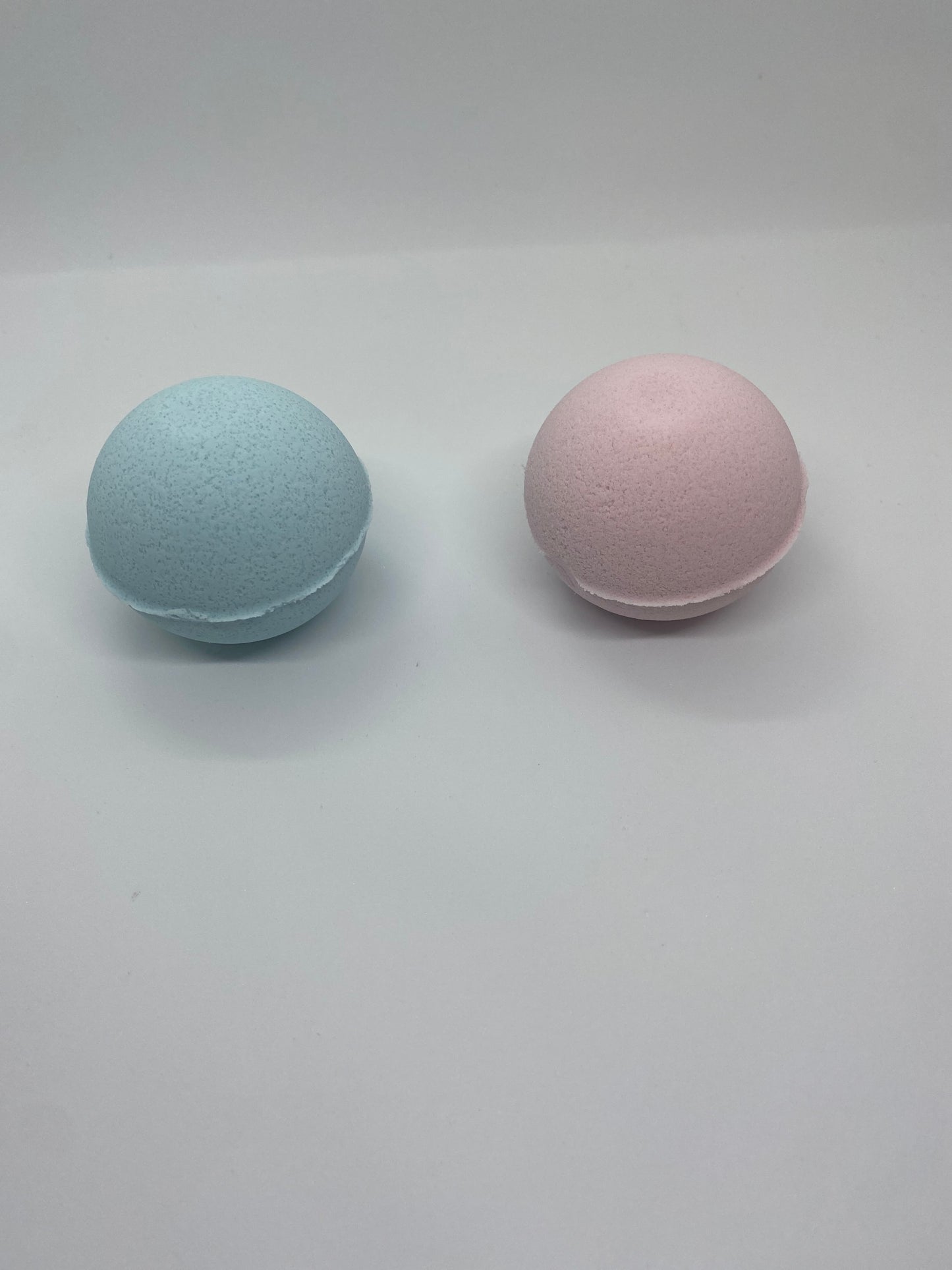 “Cotton Candy” Bath Bombs(2) Large Pink/Blue