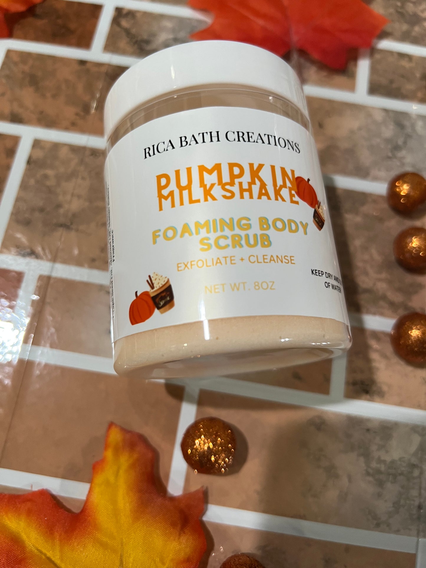 Pumpkin Milkshake |Foaming Body Scrub