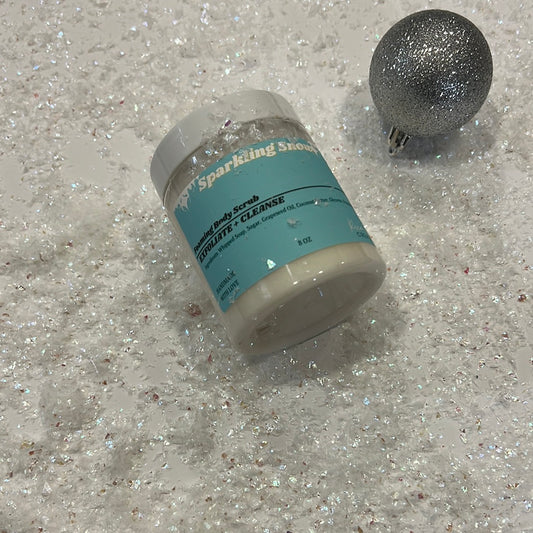 Sparkling Snow❄️| Foaming Body Scrub