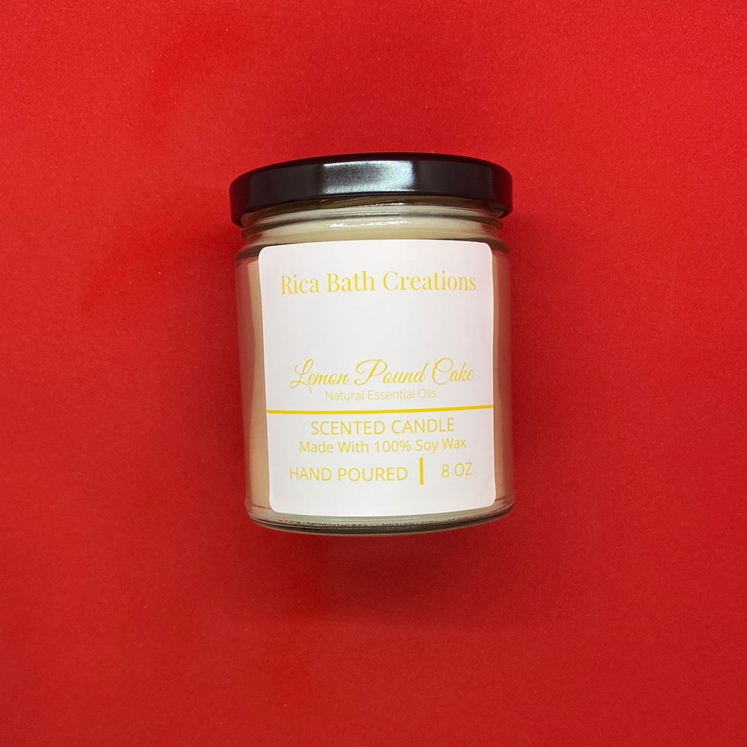 Lemon Pound Cake | 8 Oz Candle